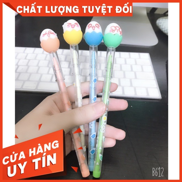 Bút chì đốt quả trứng cảm xúc