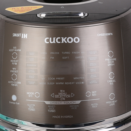 Nồi cơm cao tần áp suất Cuckoo CRP-CHSS1009FN - 1.8 lít