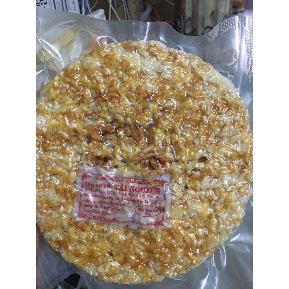 [Mã 11FMCGSALE giảm 8% đơn 500K] Cơm cháy nước mắm chà bông loại ngon (size nhỏ 180gram)