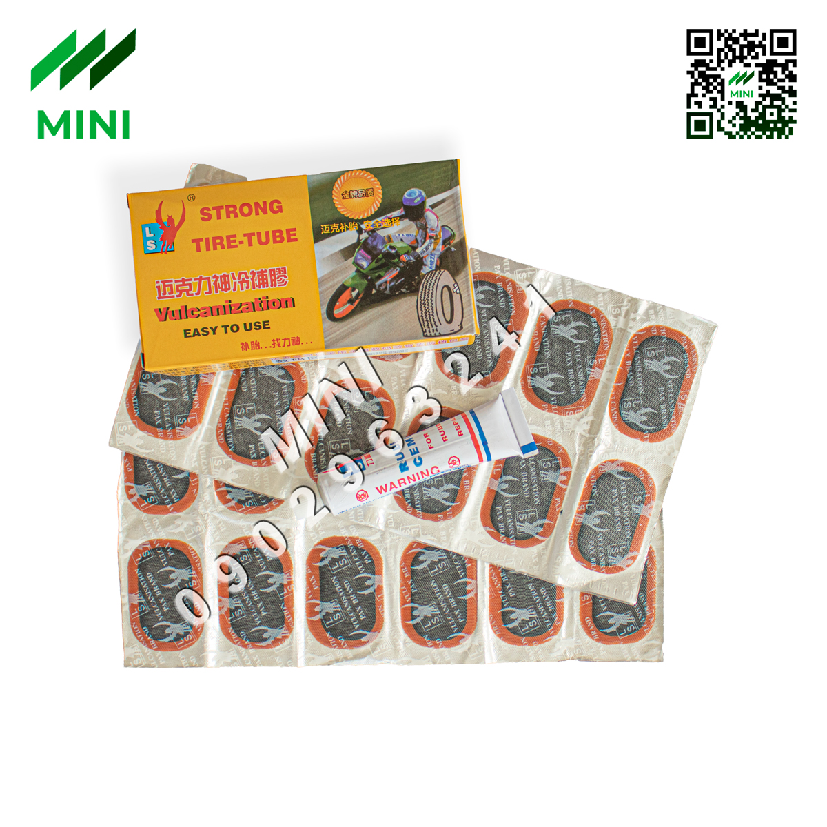 Keo vá ruột bánh xe máy