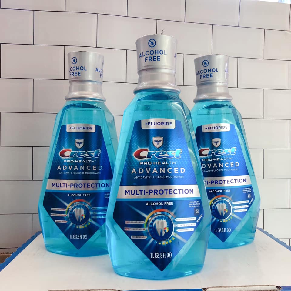 Nước Súc Miệng Crest 3D Pro Health Advantage 1L