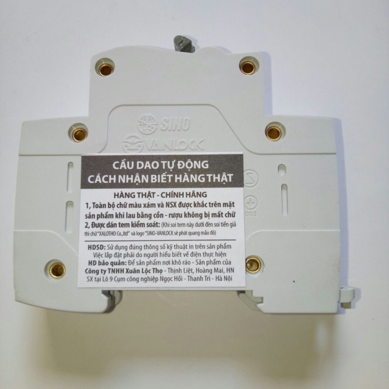 [SINO] Cầu Dao Tự Động MCB 1 Pha - 2 Pha - 3 Pha