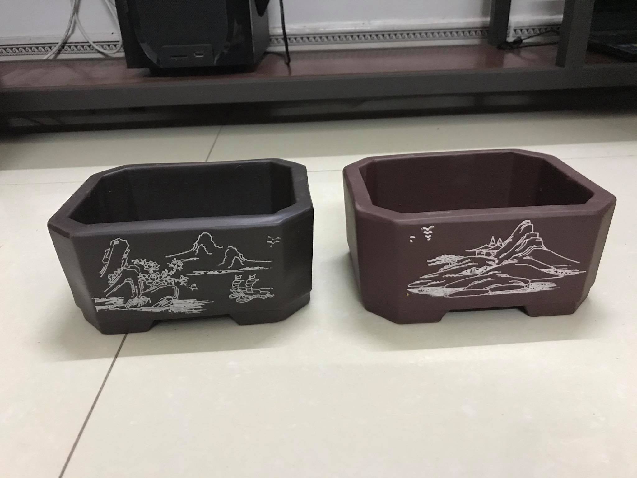 Ang (chậu) chữ nhật mini
