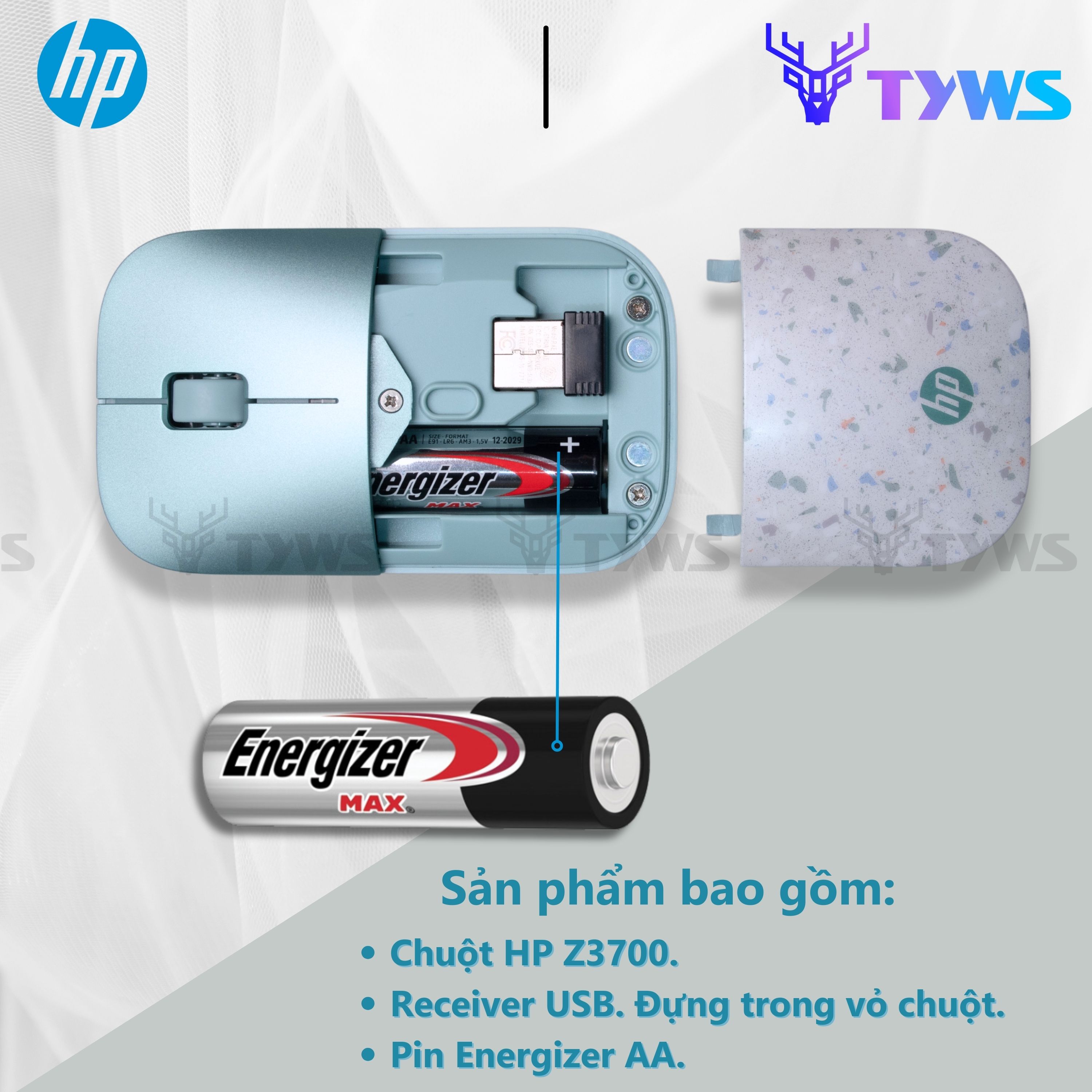 Chuột Không Dây HP Wireless Z3700 HPZ3700