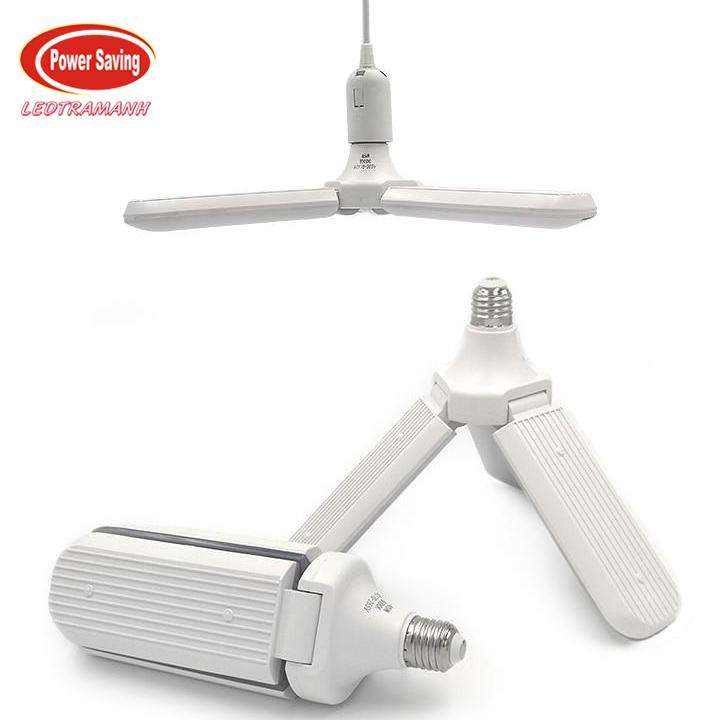 [Sỉ] - Bóng đèn led 4 cánh quạt 45w siêu sáng
