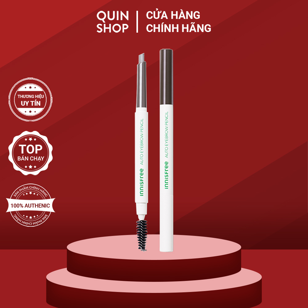 Chì Kẻ Mày 2 Đầu Innisfree Auto Eyebrow Pencil