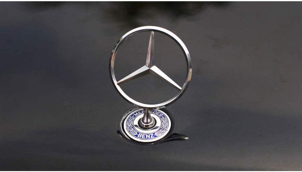 Logo Mercedes Gắn Trang Trí Nắp Capo