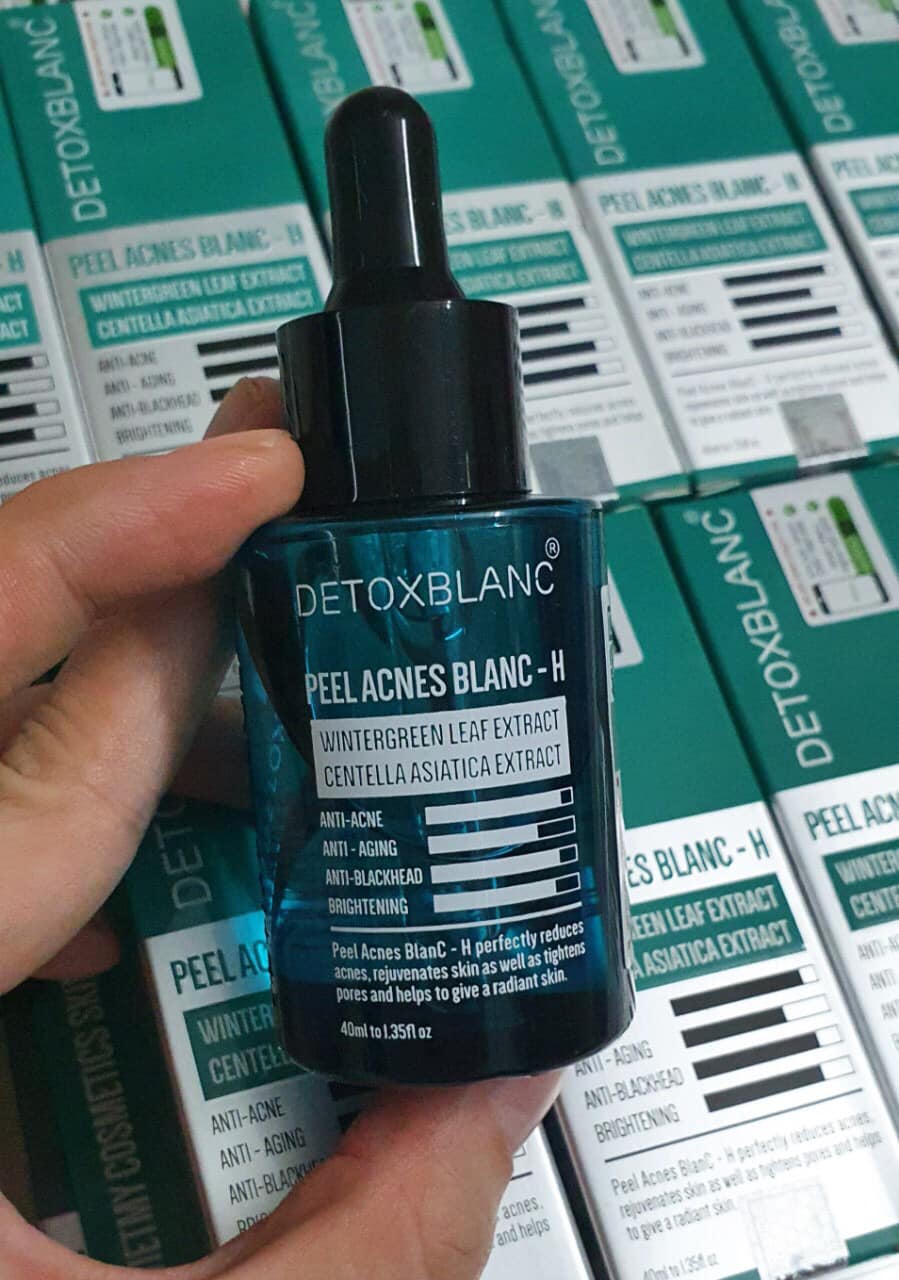 [HCM]Serum mụn Detox Blanc Peel Acnes Blanc 40ml