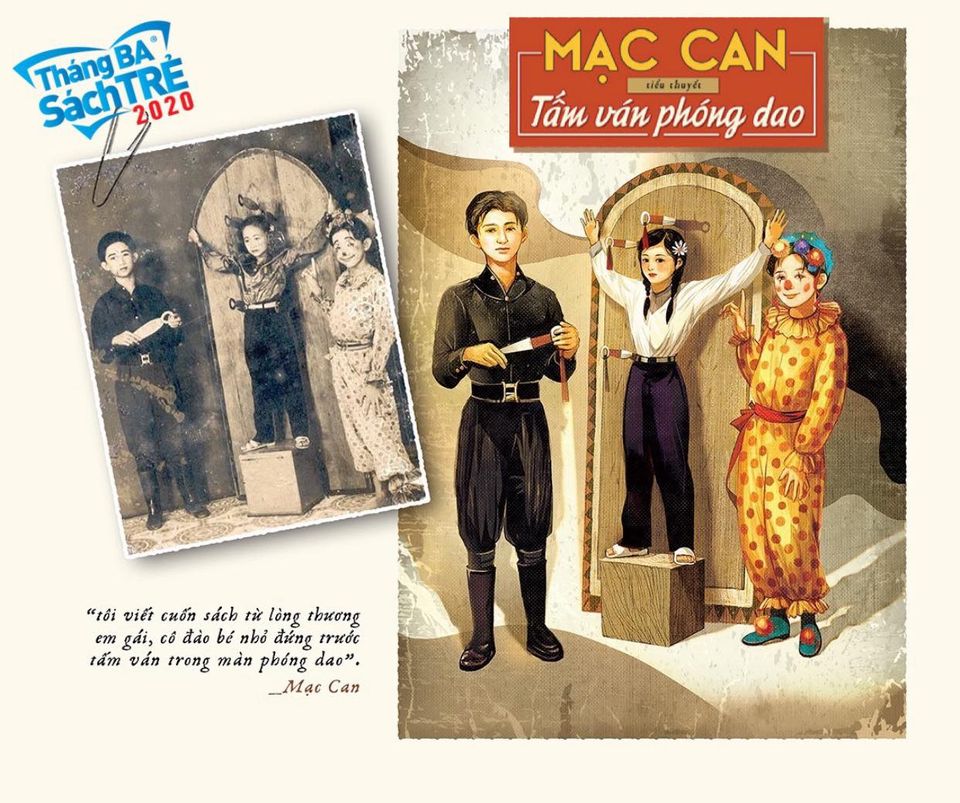 Sách NXB Trẻ - TẤM VÁN PHÓNG DAO (Mạc Can)