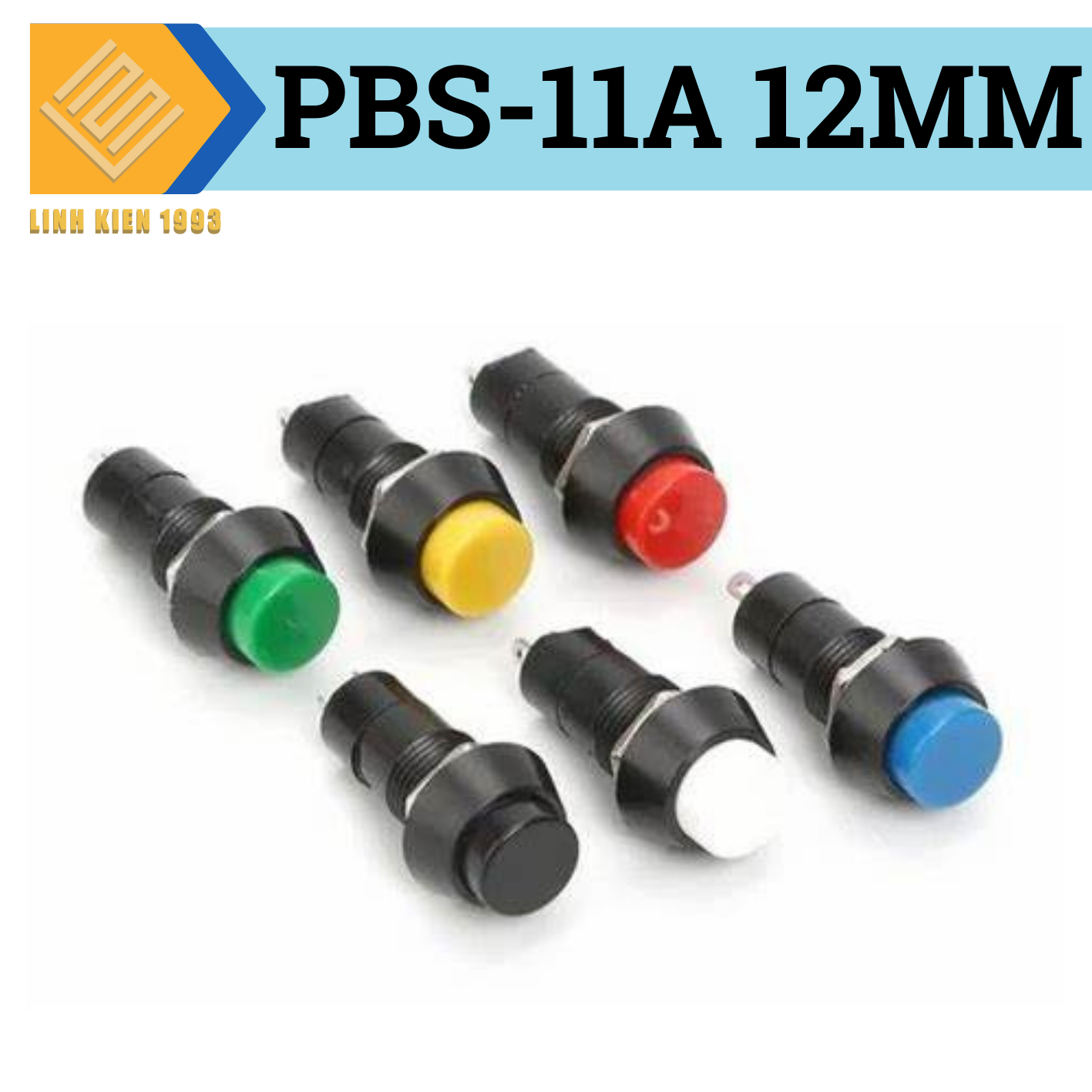 Nút nhấn PBS-11A 12MM