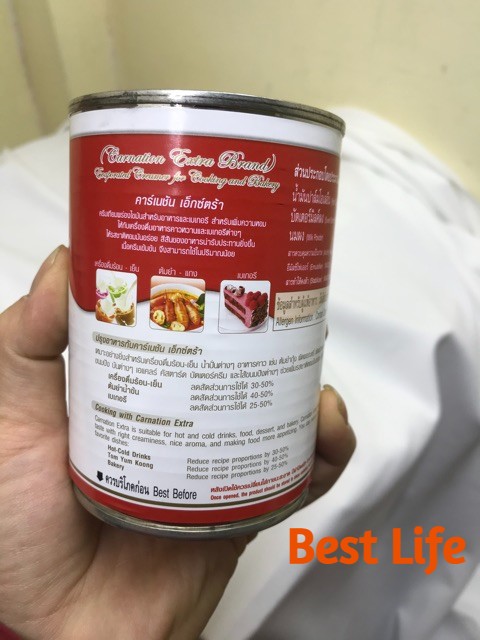 Sữa hoa hồng 385g nhãn hiệu Carnation Thái Lan