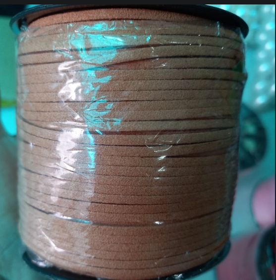 2-5met dây da lộn 3mm nhiều màu