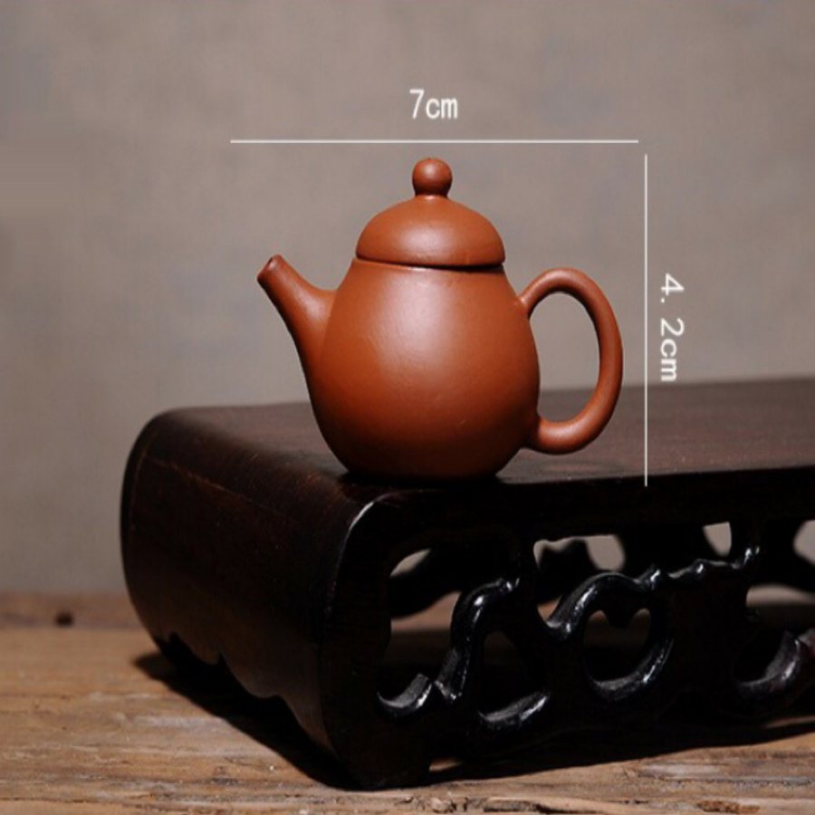 [HCM]ẤM TRÀ GỐM TỬ SA MINI TRANG TRÍ ( ẤM VĂN ĐÁN )