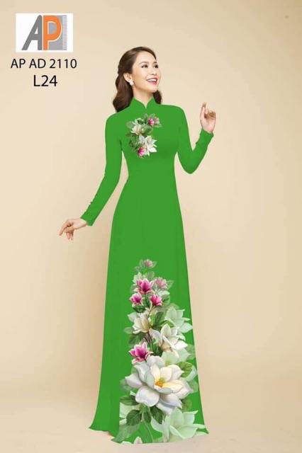 [HCM]Vải áo dài hoa sen