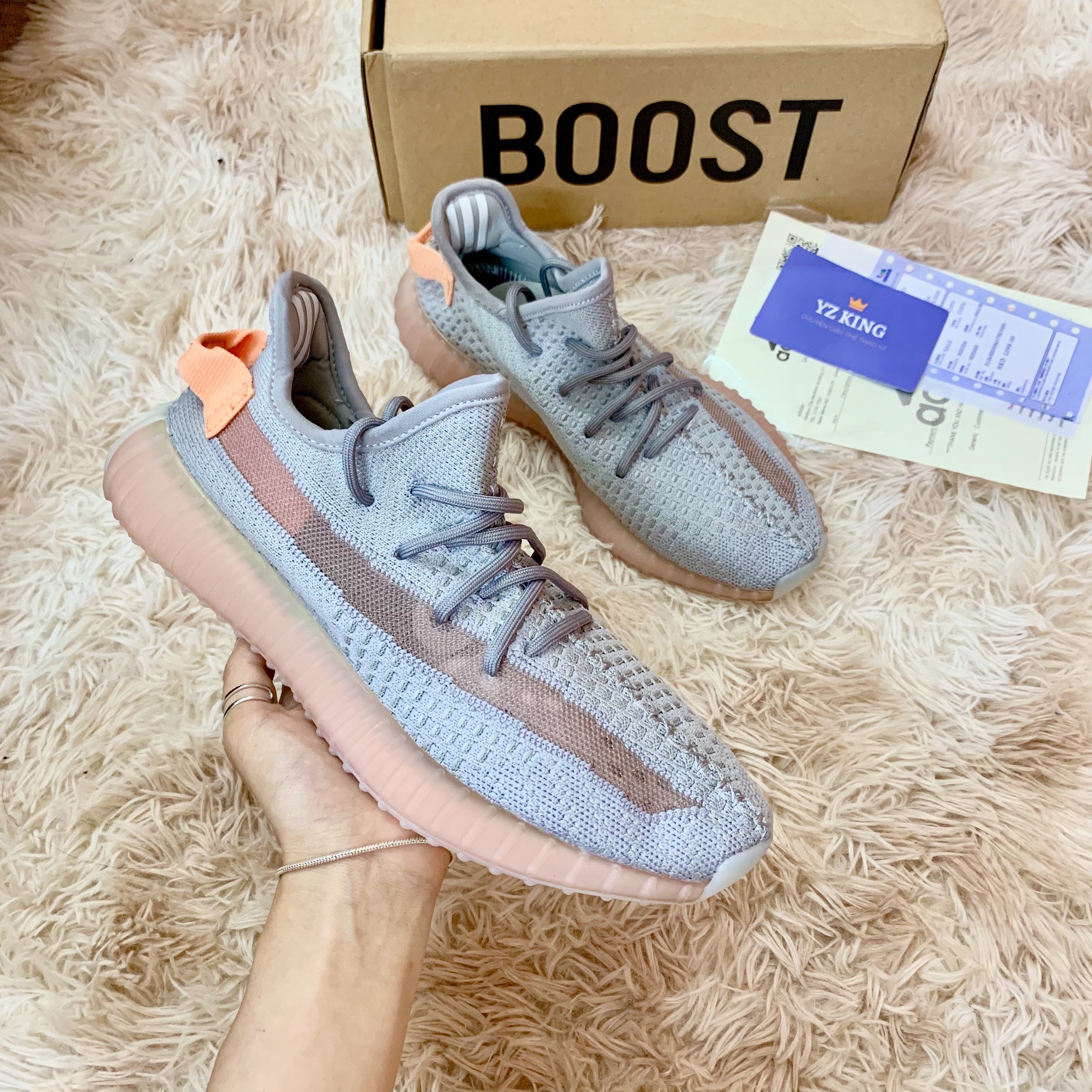 Giày Sneaker 🌿FULLBOX🌿 Giày Thể Thao 350, 2 Màu Trueform, Hyper Cao Cấp