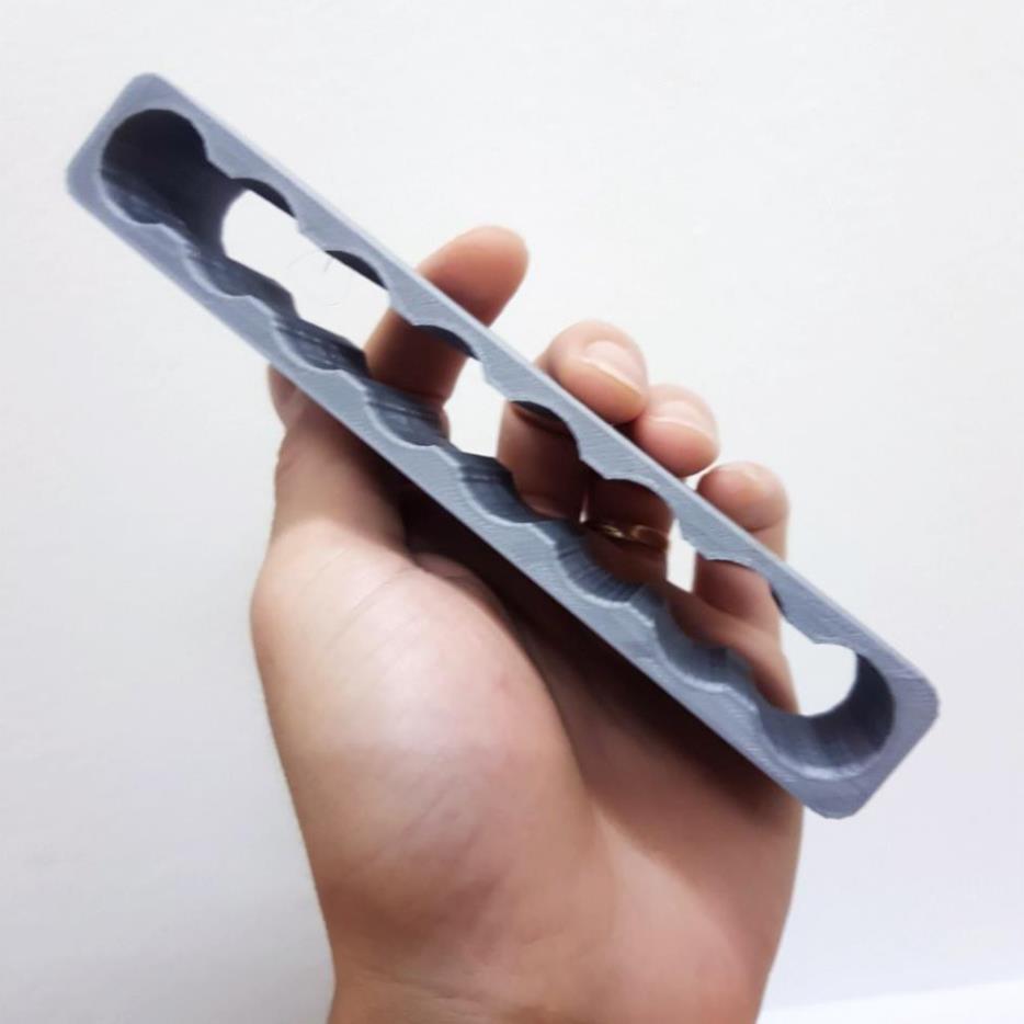 Nsv Khuôn đóng cell pin 18650 8 cell 1 hàng 5cell 2 hàng đóng pin dự phòng