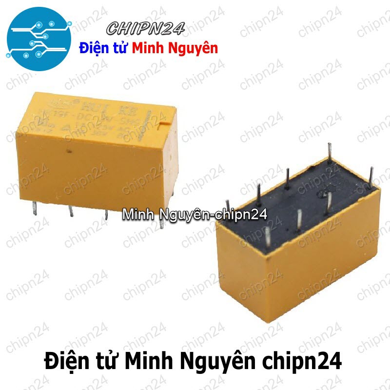 [1 con] (F196) Relay HK19F 8 chân 1A (3V/5V/9V/12V/24V HK19F-DC5V-SHG HK19F-DC12V-SHG HK19F-DC24V-SHG) - [Chọn Loại] - HHH.00115