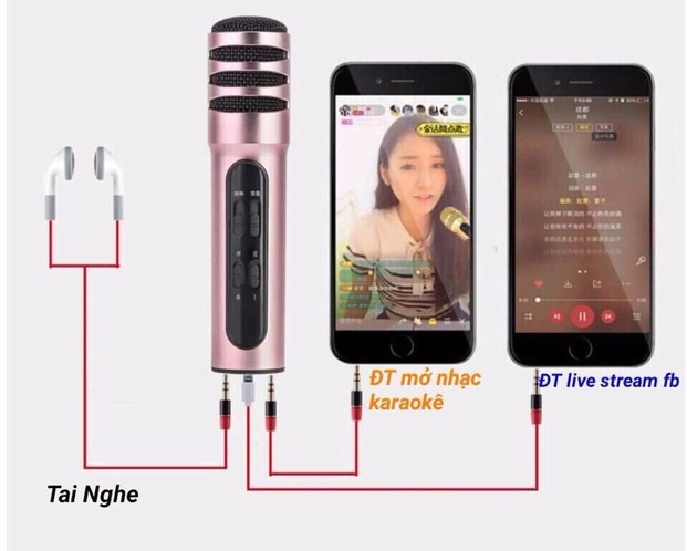 Micro C7 Thu Âm, Hát Karaoke, Livestream