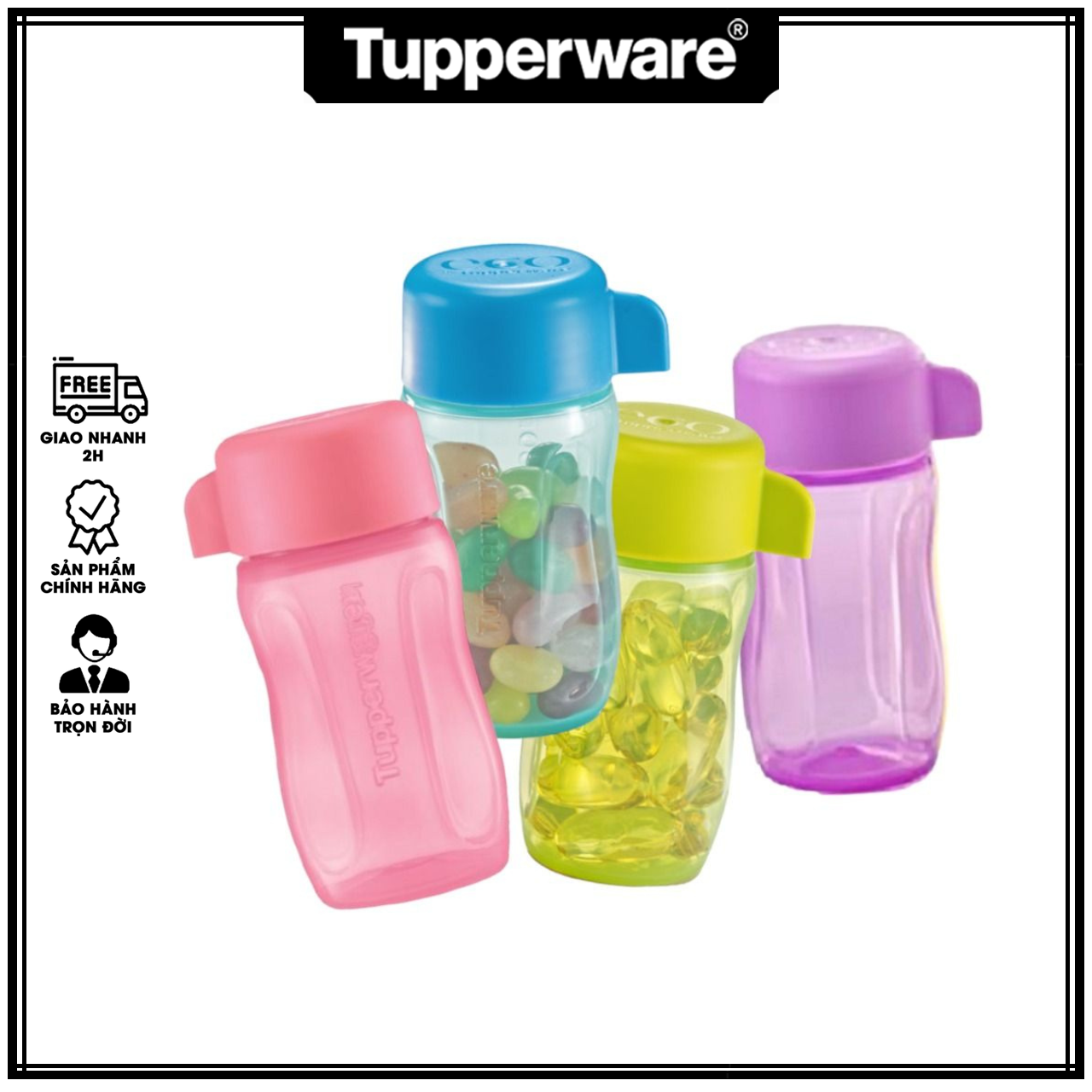 Bình nước Eco 90ml (1 cáI màu ngẫu nhiên) - Tupperware