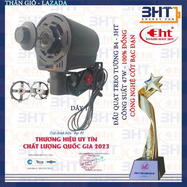 ĐẦU QUẠT TREO SẮT B4-47W/220V