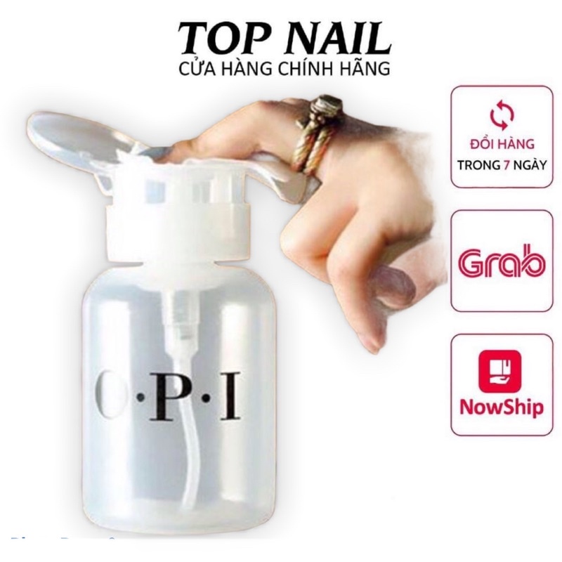 Bình đựng axiton ,nước rửa móng,nước lau g.el OPI