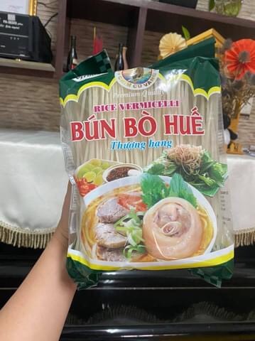 Bún bò bún sợi lớn - Bún tươi dạng khô hàng Việt Nam chất lượng