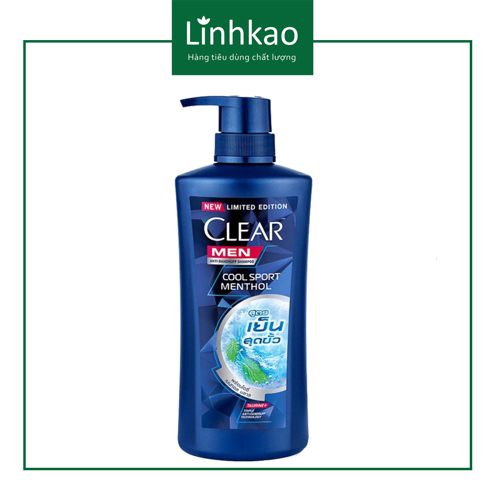 Dầu gội Clear bạc hà/ Clear men / Clear anh đào 400ml