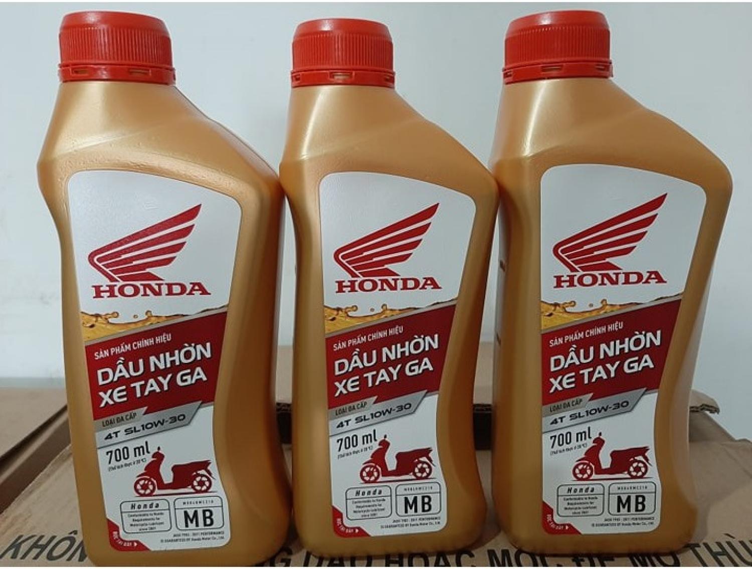 Nhớt honda tay ga cao cấp 4t sl10w-30 700ml