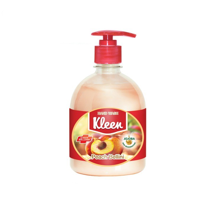 Nước Rửa Tay Kleen 500Ml Hương Đào