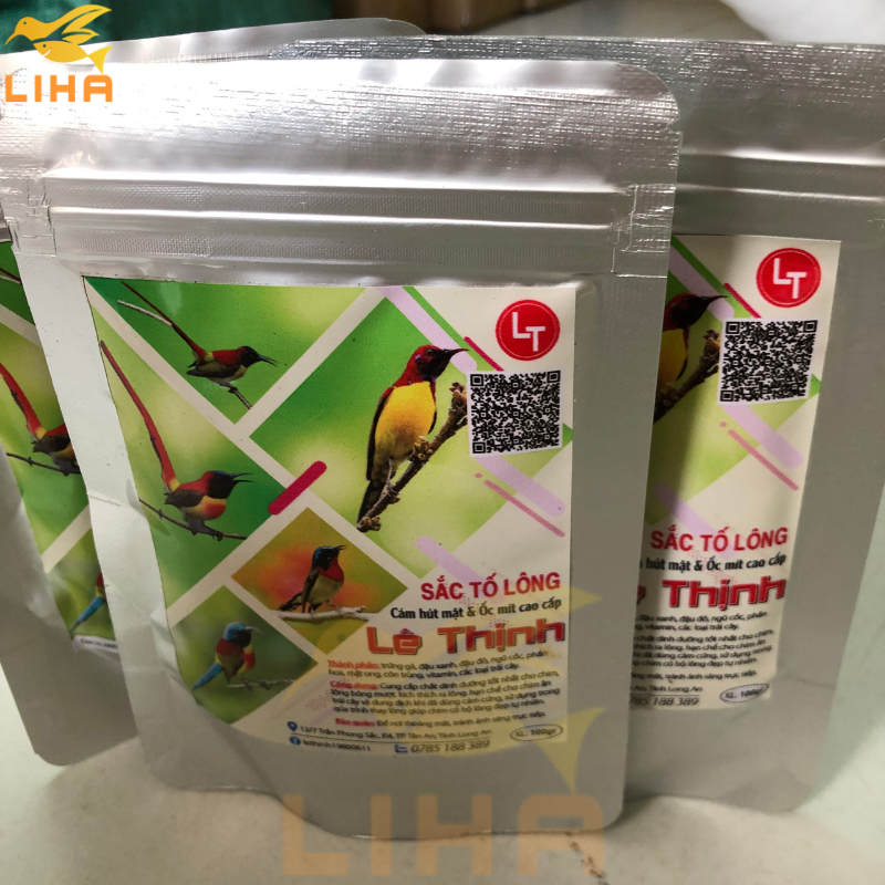 Cám Hút Mật, Ốc Mít Lê Thịnh 100gr - Cám Lê Thịnh Cao Cấp