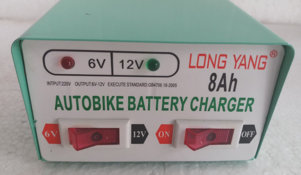 Bộ sạc bình ắc quy 2 chế độ 6V và 12V