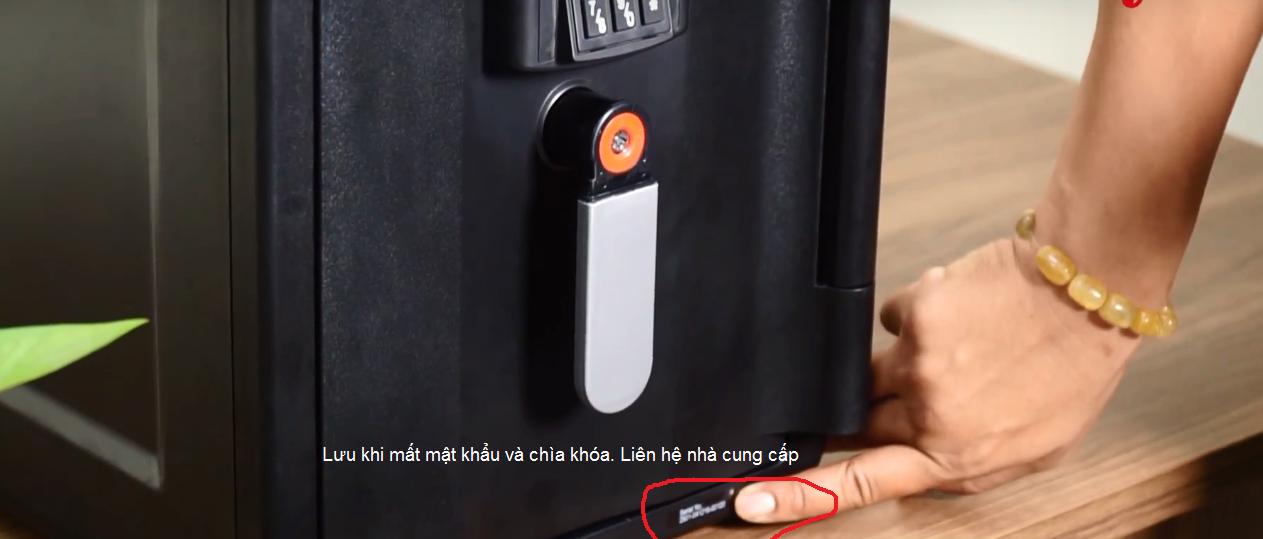 Két sắt Mỹ Honeywell 2901 khoá điện tử