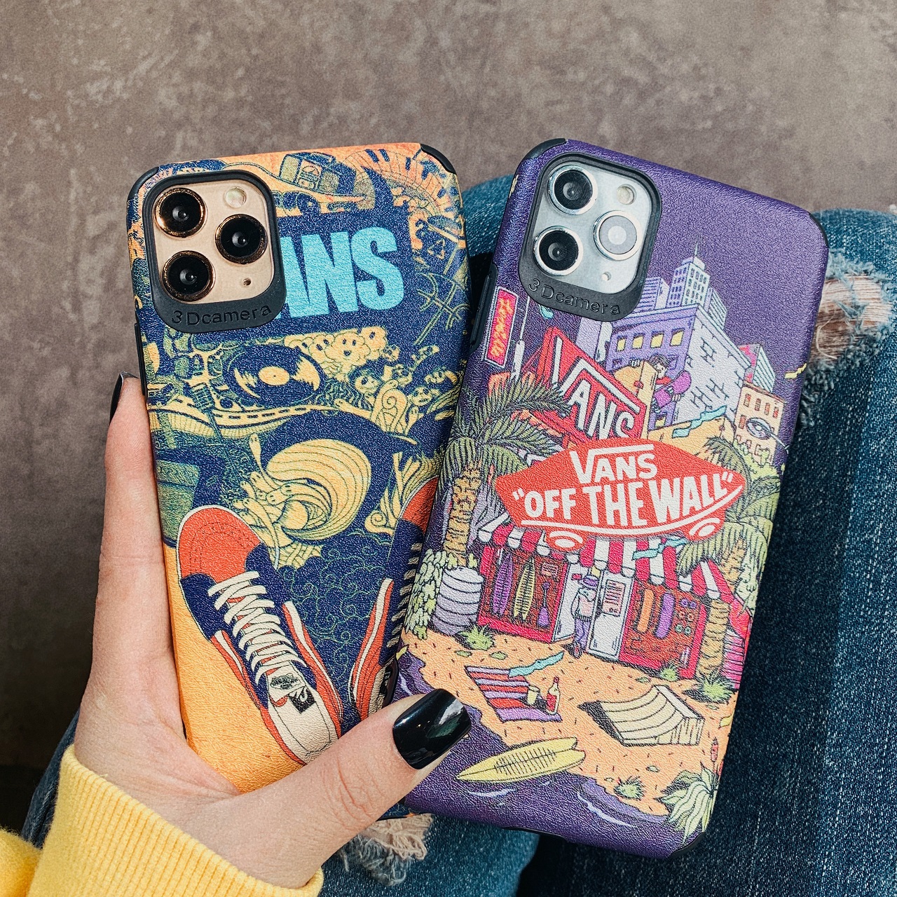 Ốp Lưng Da IMD The House x Shoes Vans
