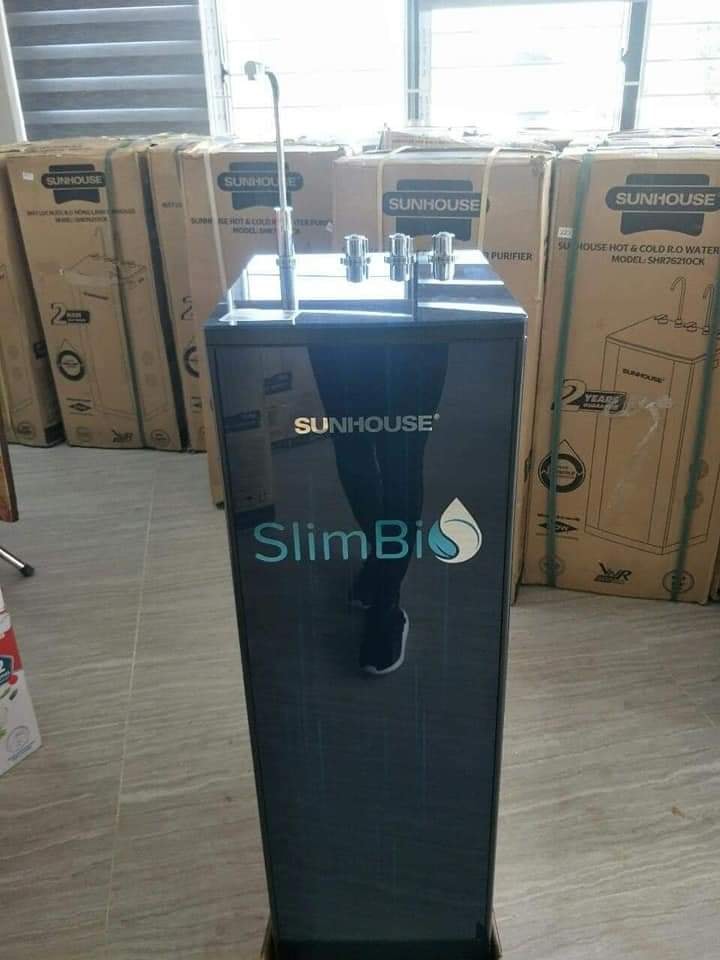 Máy lọc nước ro nóng nguội lạnh sunhouse sha76213ck 10 lõi