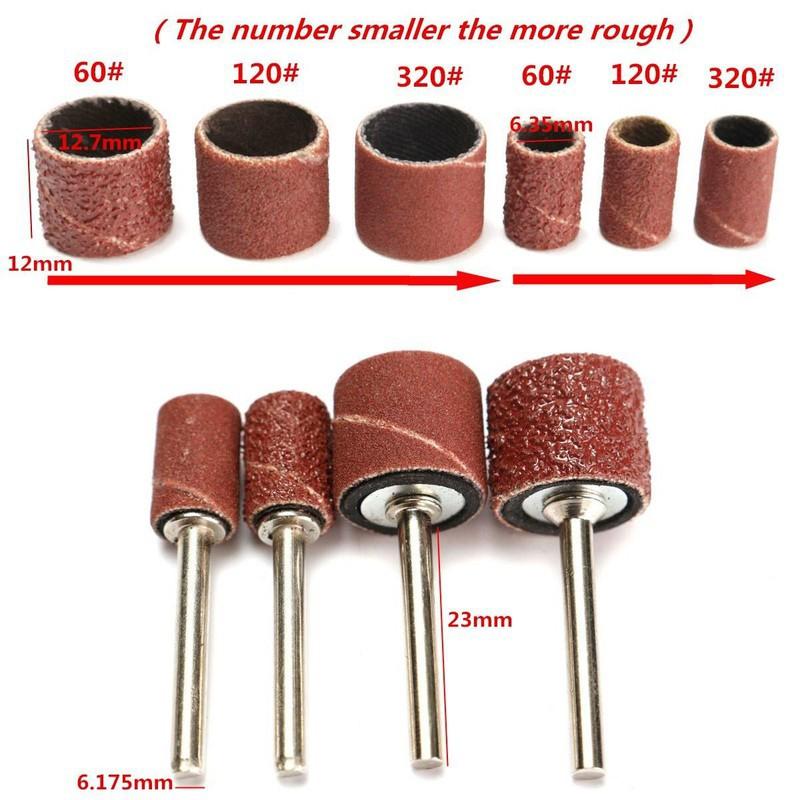 BỘ 104 băng chà nhám tròn