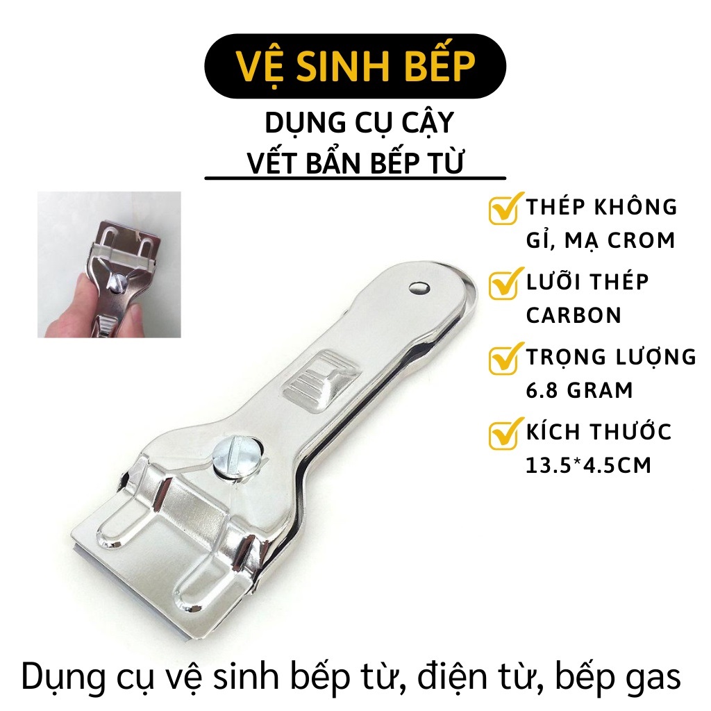 Dung cụ vệ sinh bếp từ, điện từ, bếp gas