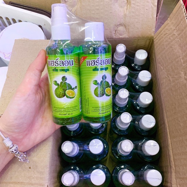 CẶP 2chai Tinh dầu bưởi xịt kích thích mọc tóc thái lan SUNON