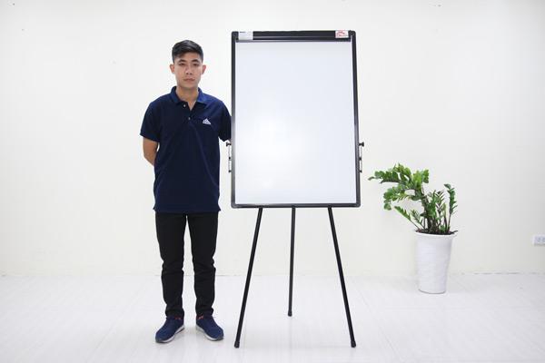 [HCM] Bảng Flipchart Silicon 3 chân FB33(70x100)