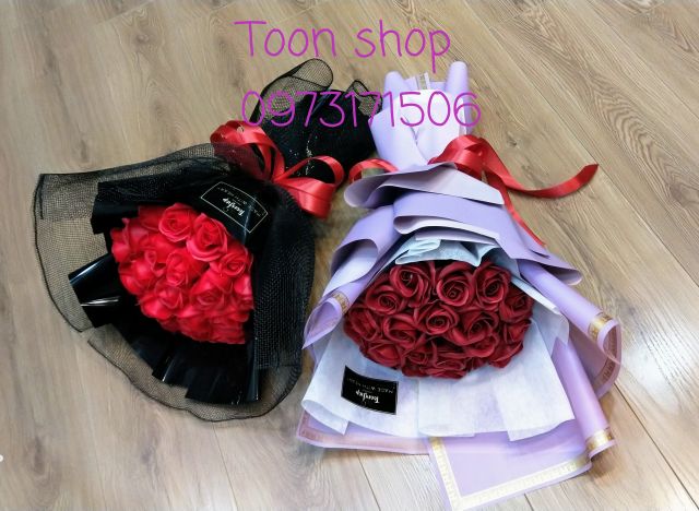 Bó hoa hồng sáp thơm vĩnh cửu 20 bông