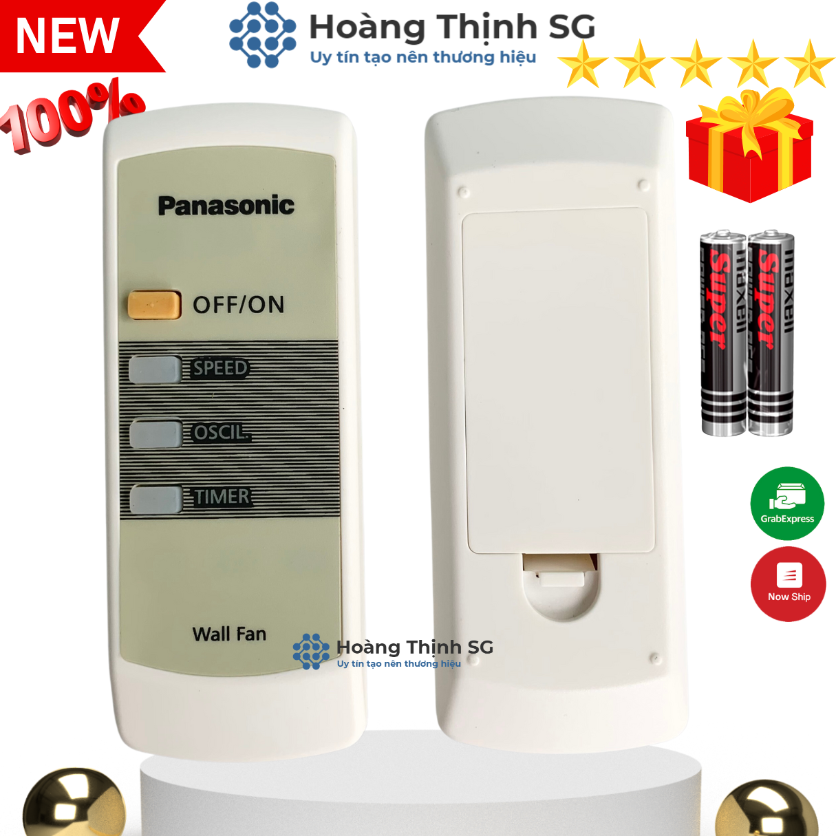 Panasonic Wall fan remote control Panasonic fan remote control-comes with battery