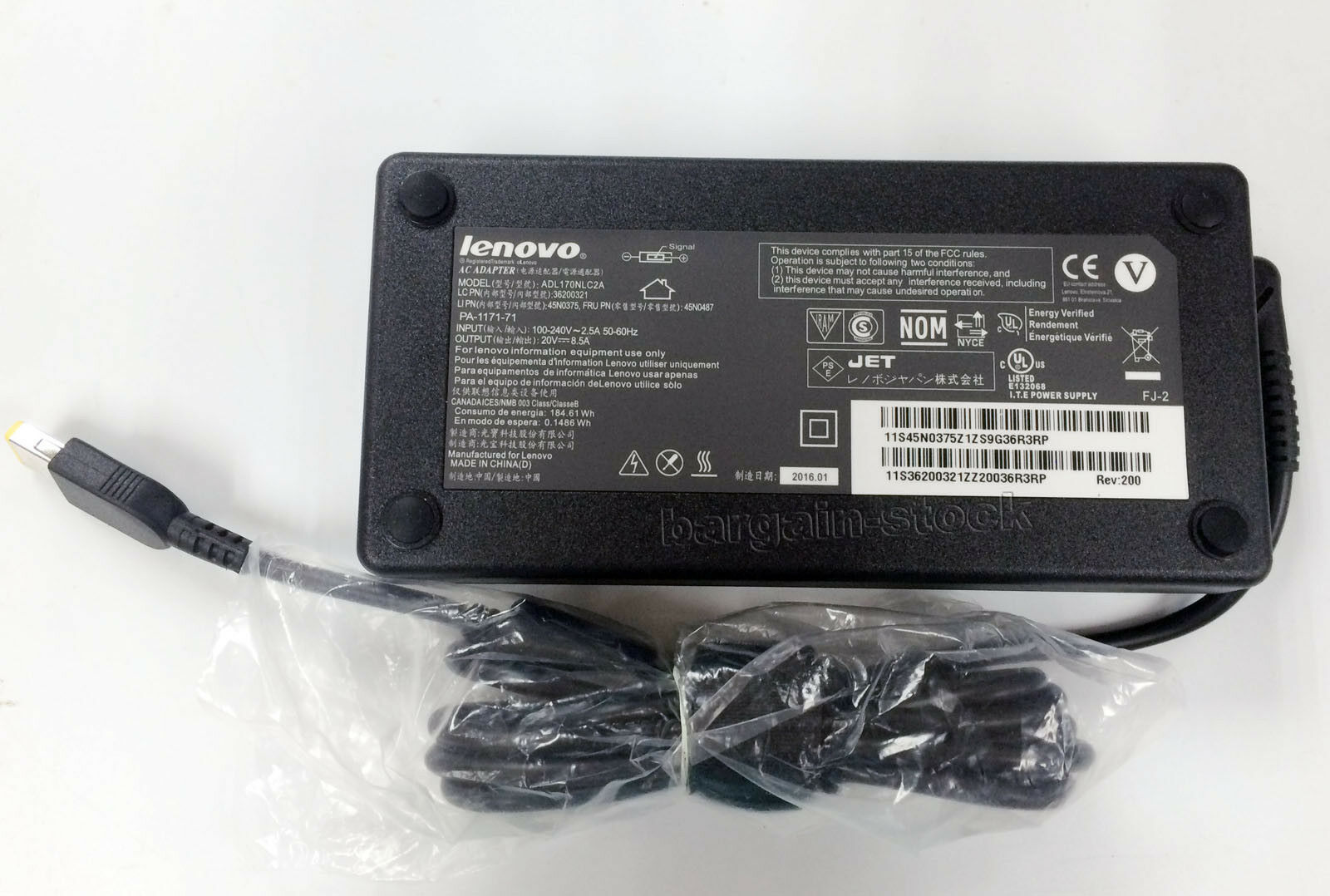Sạc laptop Lenovo Legion Y7000 Y7000P Y7000P-1060  20V  8.5A