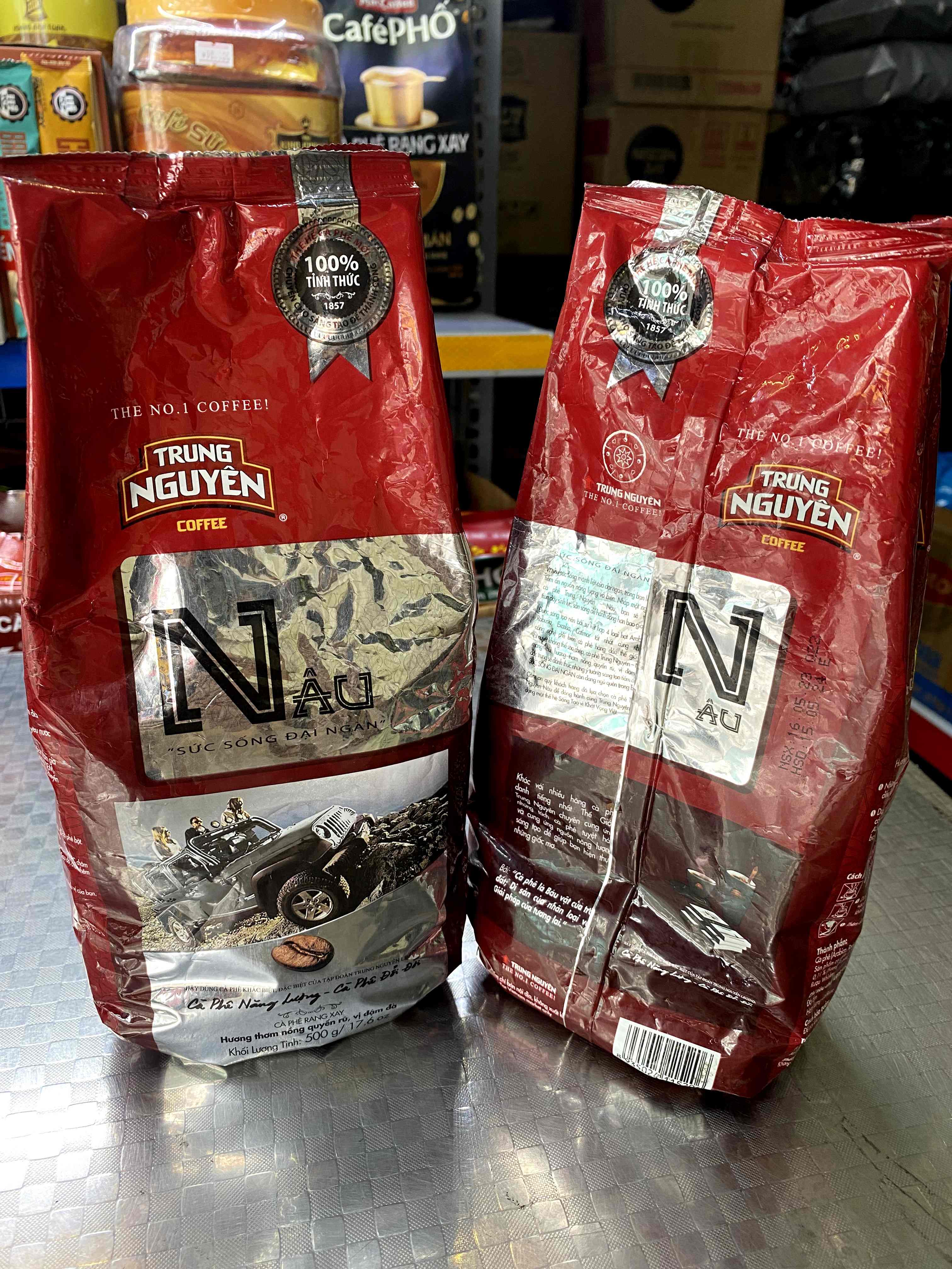 500g brown Trung Nguyen Coffee
