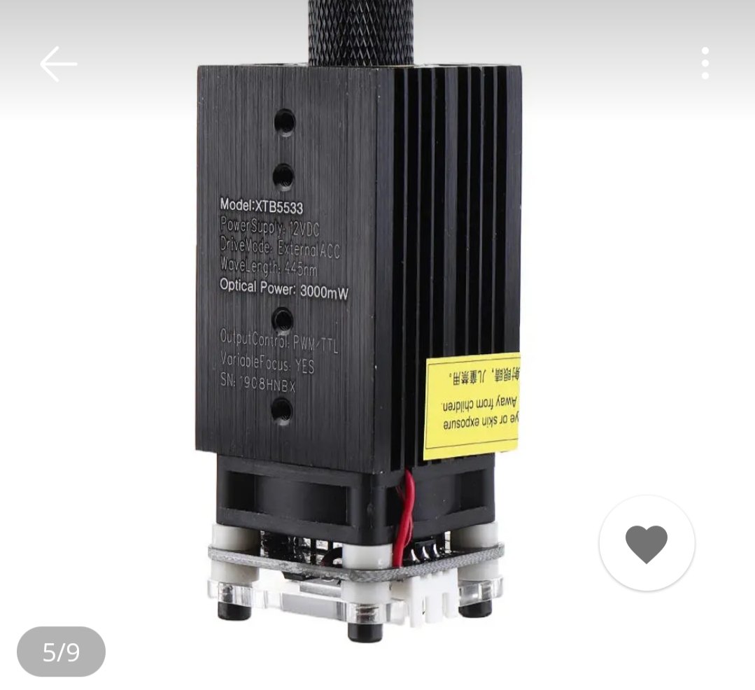 ĐẦU KHẮC LAZER 500mW