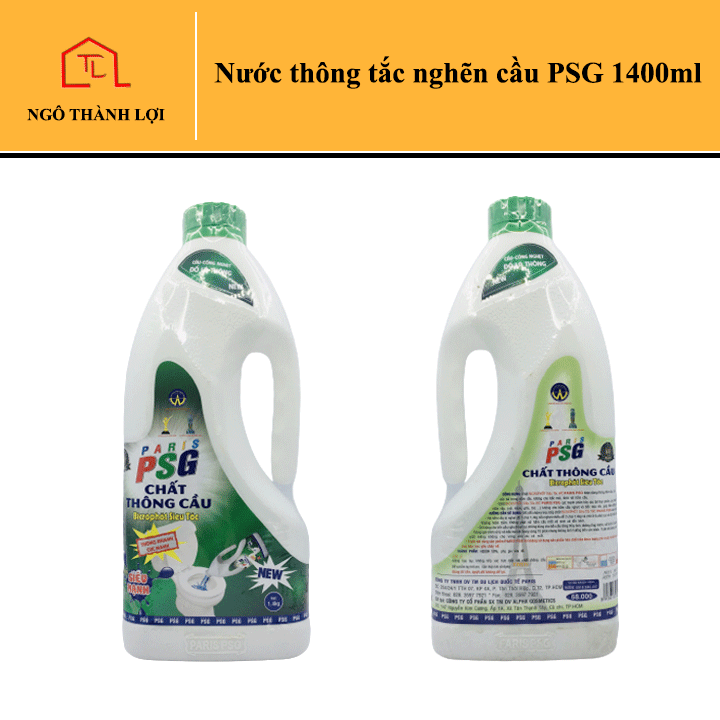 Nước thông tắc cầu psg 1400ml - chất thông cầu paris psg 1.4l