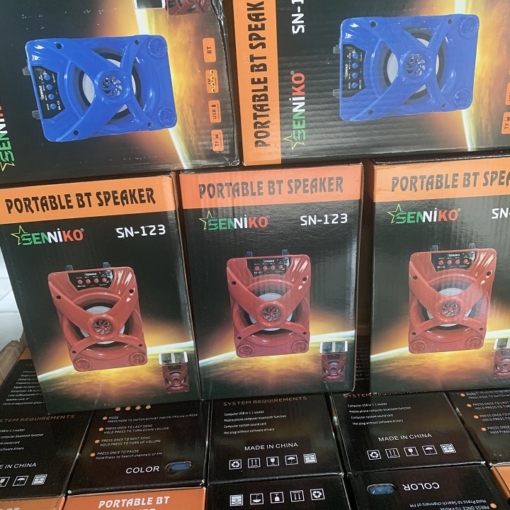 [HCM]LOA BLUETOOTH XÁCH TAY HS16 CÓ LED