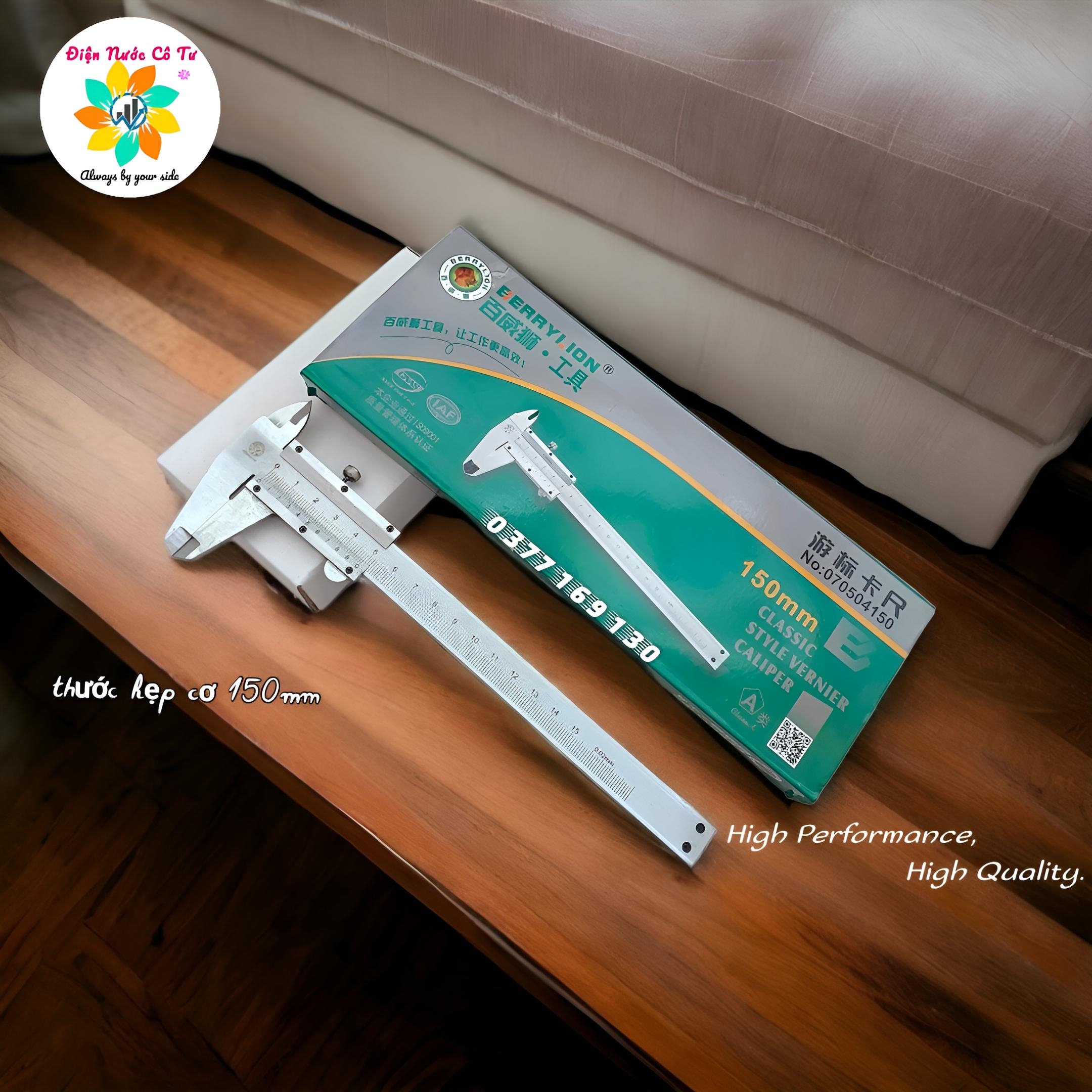 Thước kẹp cơ 150mm cao cấp berrylion