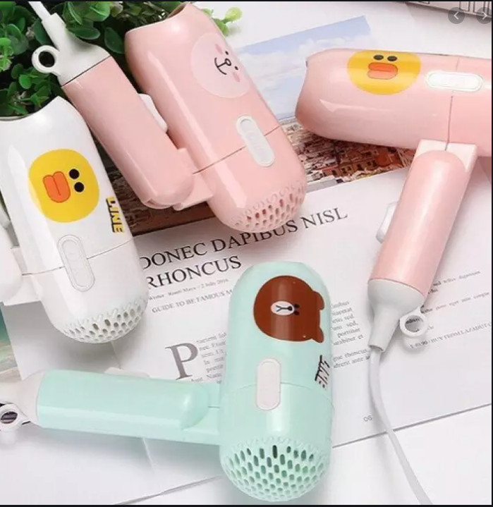 [máy sấy tóc mini hair dried hình thú độc đáo - máy sấy tóc nhỏ gọn dẽ thương nhiều màu - máy sấy tóc tạo kiểu chất lượng - máy gấp gọn tiện lợi sử dụng dễ dàng