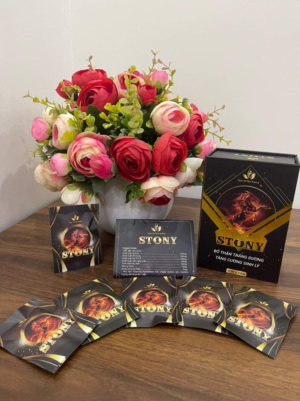 [CHE TÊN SP ] 1 VIÊN-KẸO ĐỔI GIÓ STONY CHÍNH HÃNG