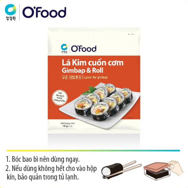 [Siêu thị WinMart] - Lá kim cuộn cơm Miwon gói 10g