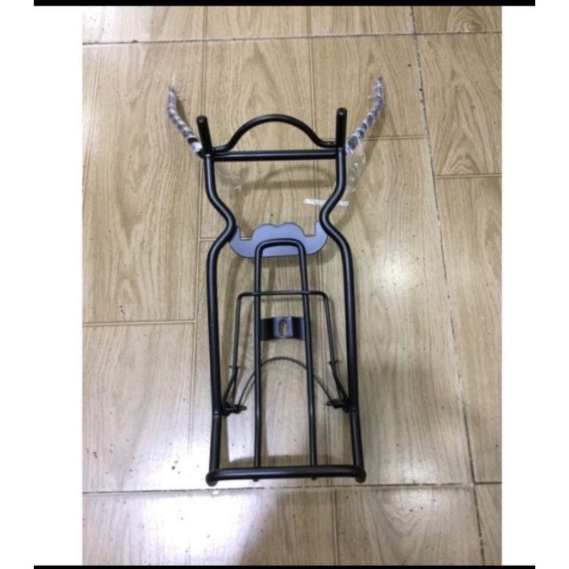 Baga xe ex-135 exciter 2010 sơn đen & inox